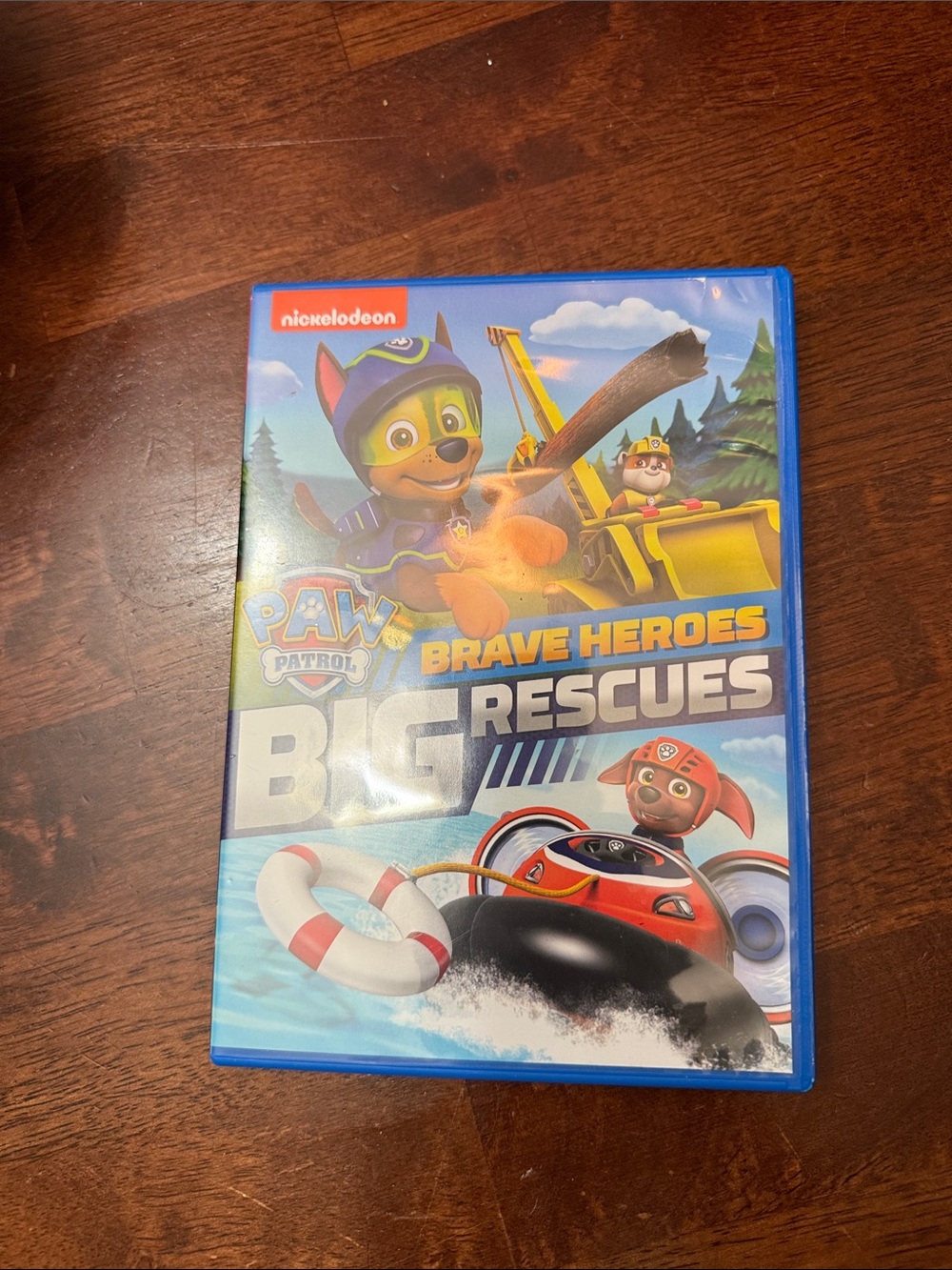 Nickelodeon Paw Patrol DVD video Big Rescues